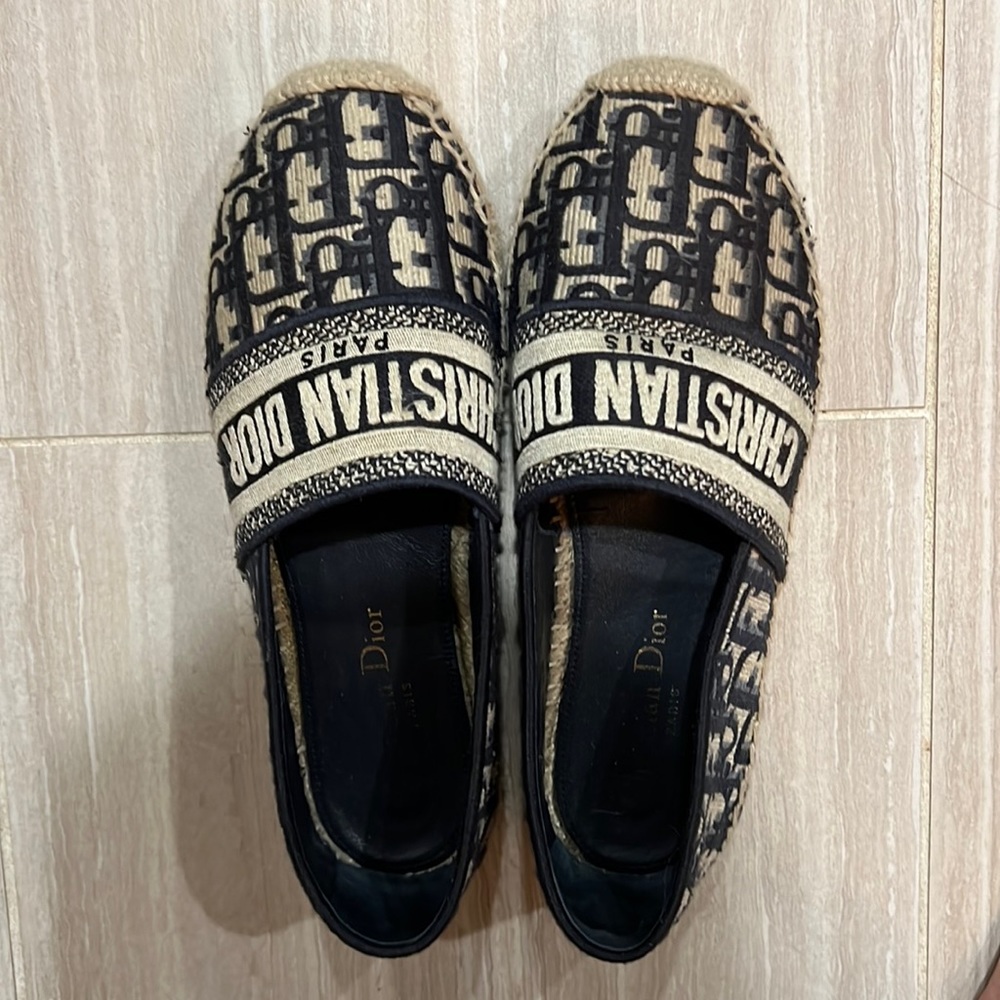 Christian Dior Oblique espadrilles